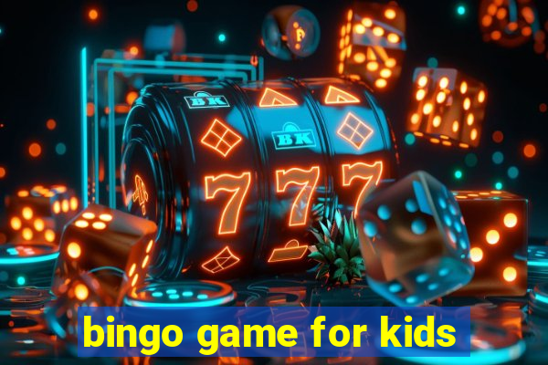 bingo game for kids