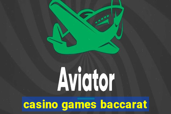 casino games baccarat