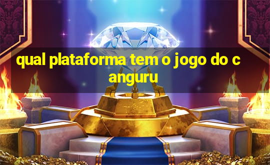 qual plataforma tem o jogo do canguru