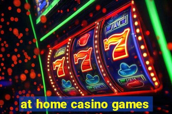 at home casino games