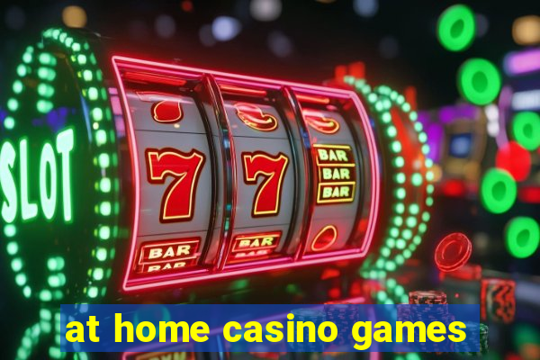 at home casino games