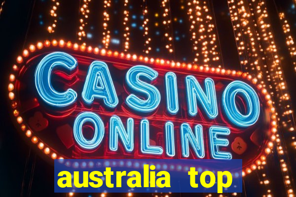 australia top online casino