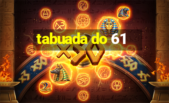 tabuada do 61