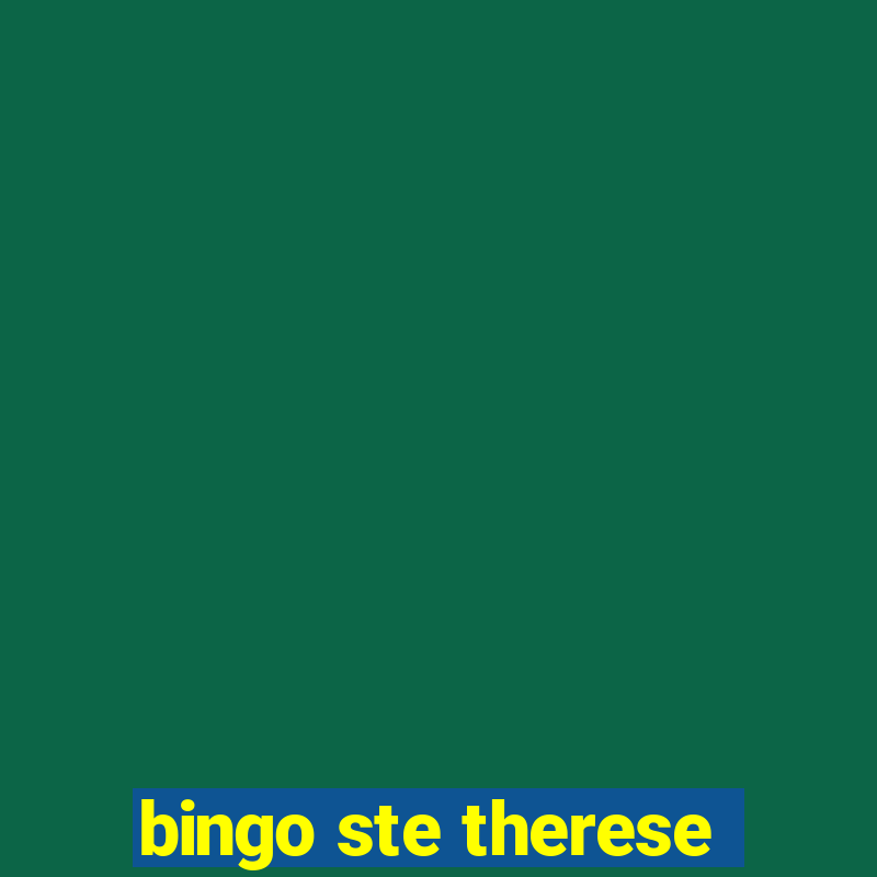 bingo ste therese