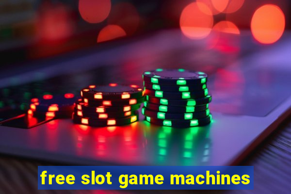 free slot game machines