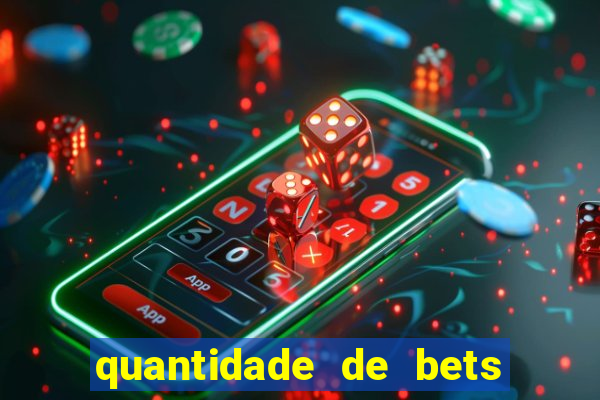 quantidade de bets no brasil