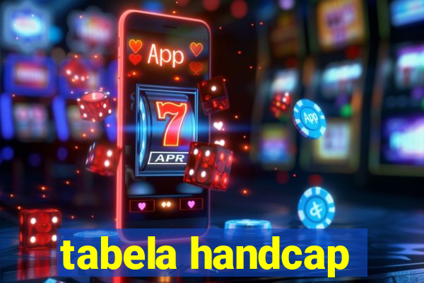 tabela handcap