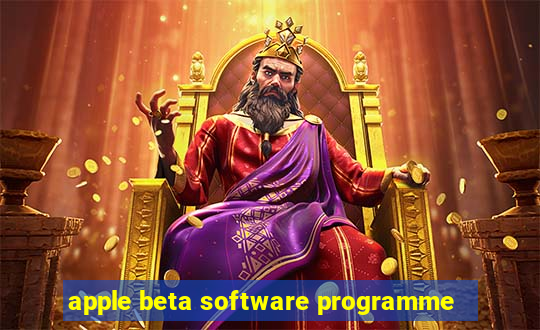 apple beta software programme