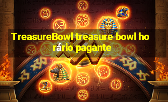 TreasureBowl treasure bowl horário pagante