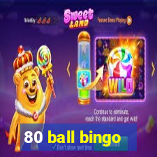 80 ball bingo