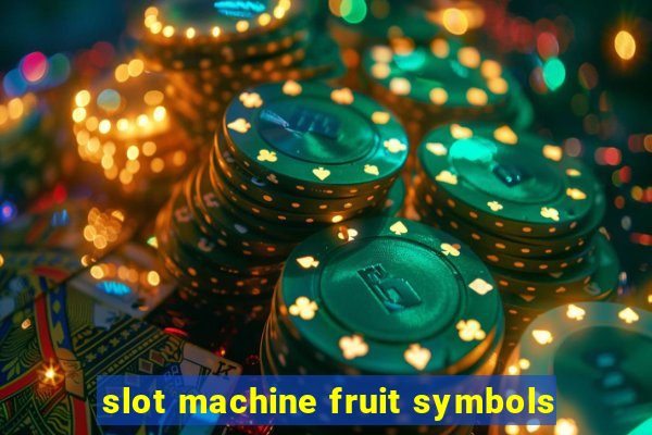 slot machine fruit symbols