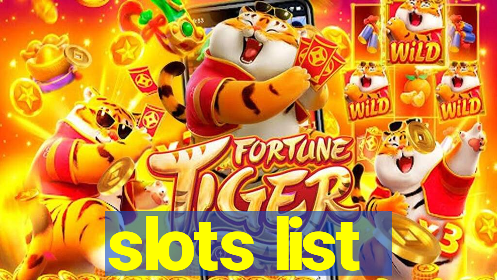 slots list