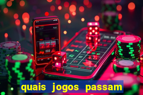 quais jogos passam no sportv