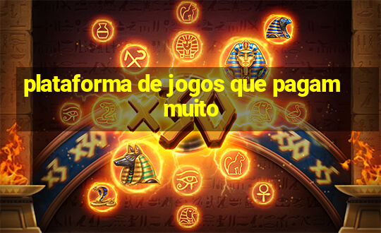 plataforma de jogos que pagam muito