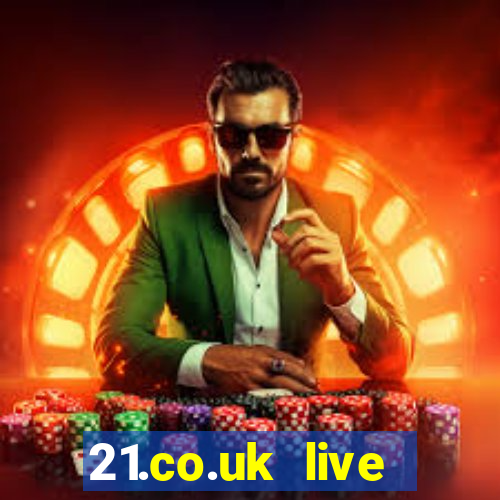 21.co.uk live casino bonus