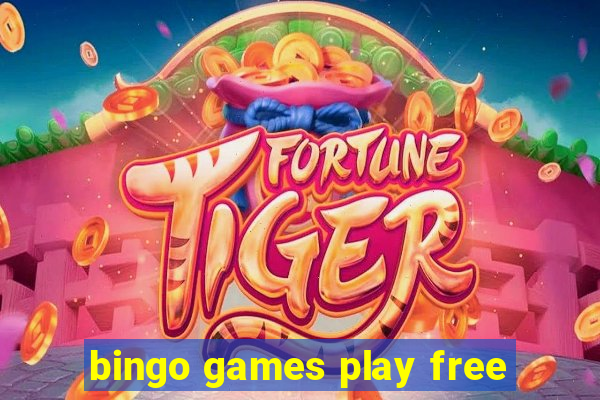 bingo games play free