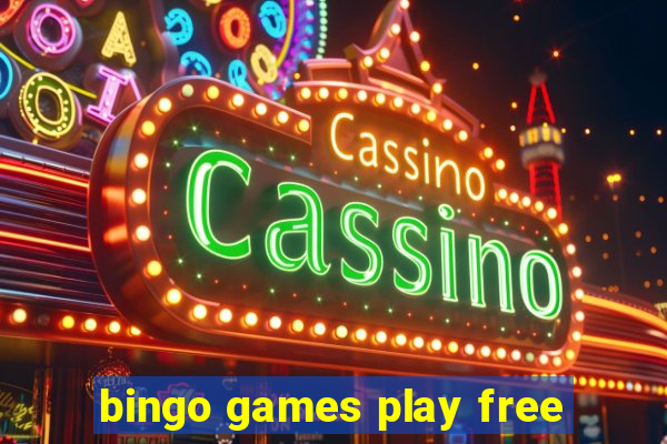 bingo games play free