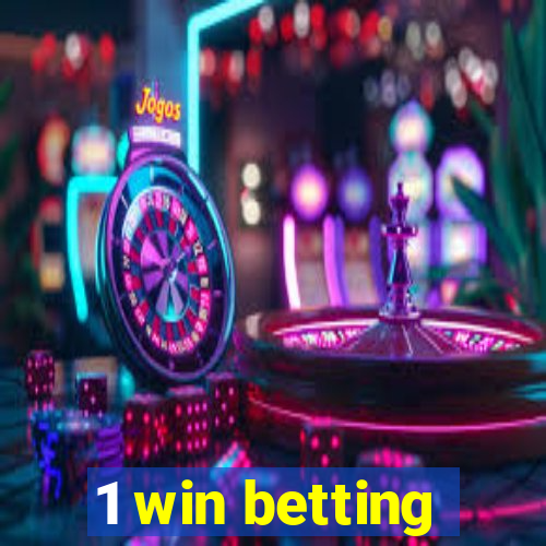 1 win betting