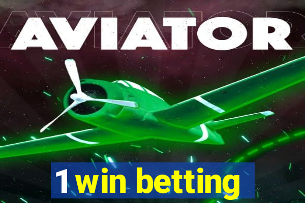 1 win betting