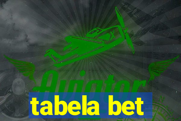 tabela bet