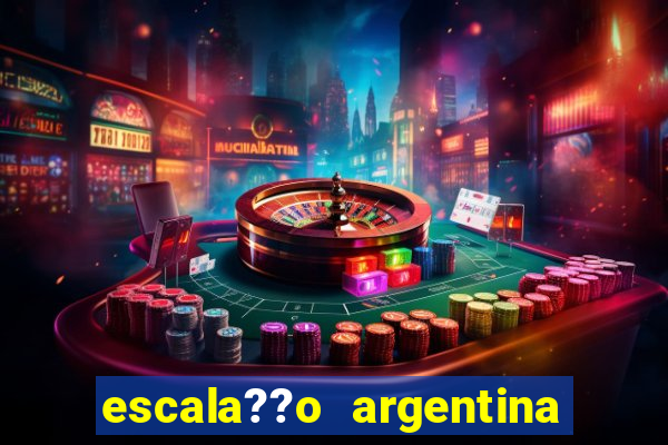 escala??o argentina x colombia