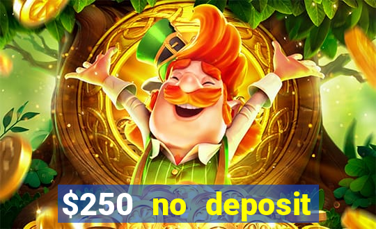 $250 no deposit bonus casino