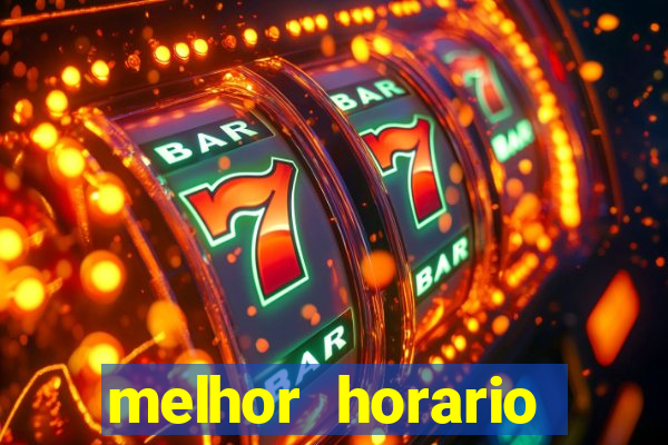 melhor horario jogar fortune rabbit