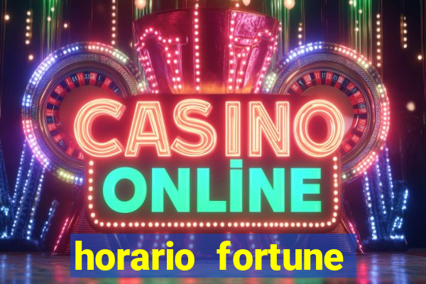 horario fortune tiger madrugada