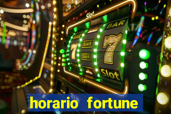 horario fortune tiger madrugada