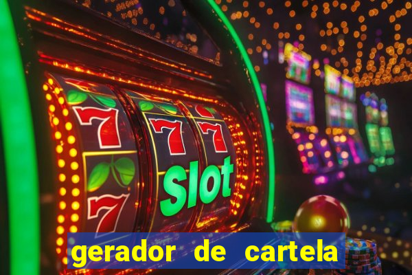 gerador de cartela bingo 1 a 75