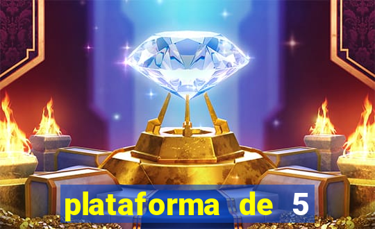 plataforma de 5 reais de b么nus