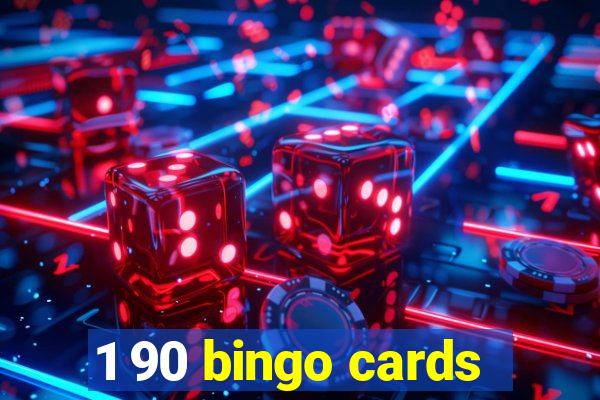 1 90 bingo cards