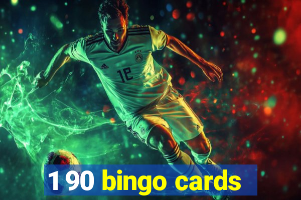 1 90 bingo cards