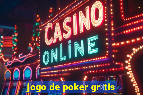 jogo de poker gr谩tis