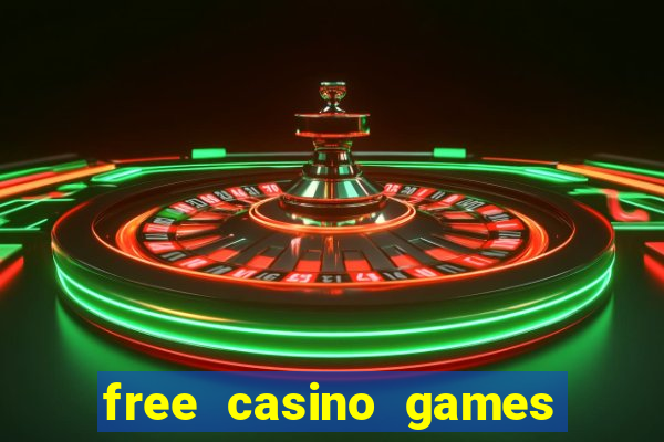 free casino games slot machine