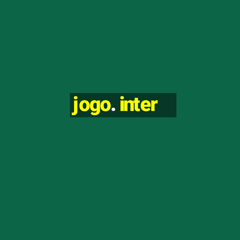 jogo. inter