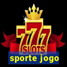 sporte jogo