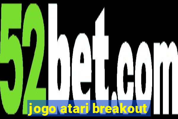 jogo atari breakout