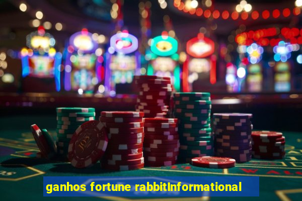 ganhos fortune rabbitInformational