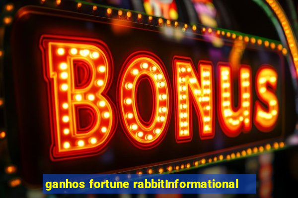 ganhos fortune rabbitInformational