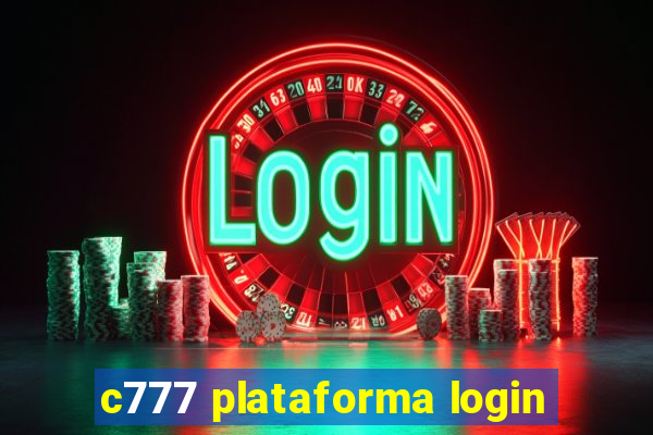 c777 plataforma login