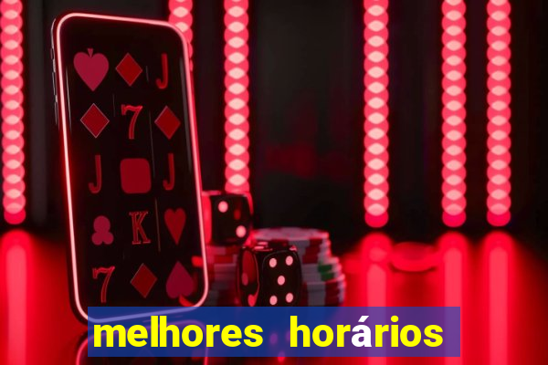 melhores horários para jogar tiger fortune