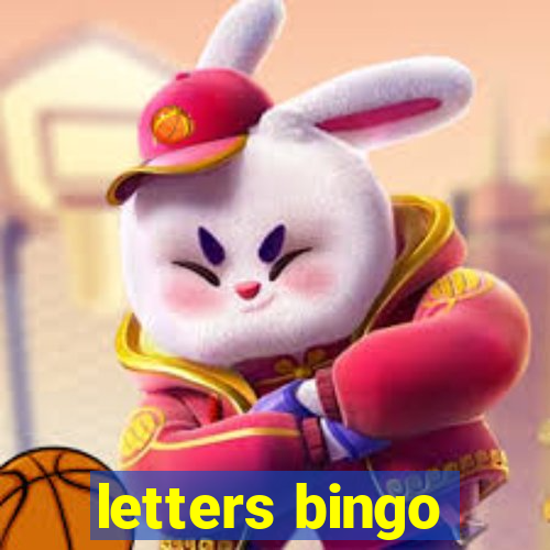 letters bingo