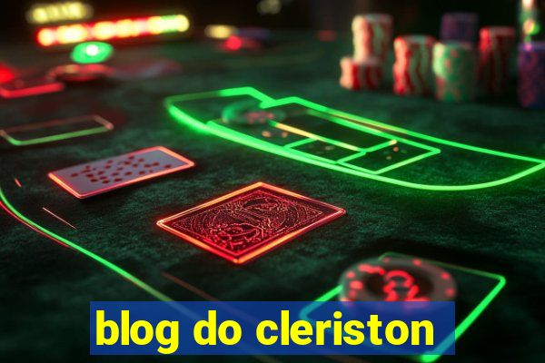 blog do cleriston