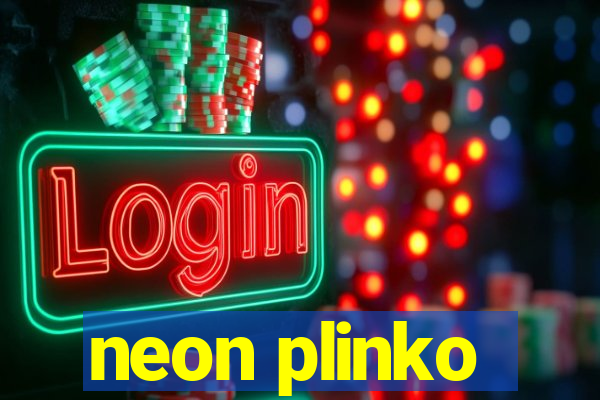 neon plinko