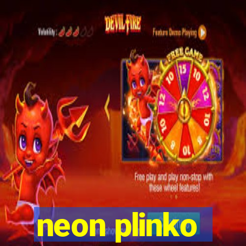 neon plinko