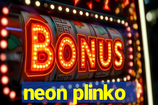 neon plinko