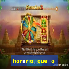 horário que o fortune tiger paga