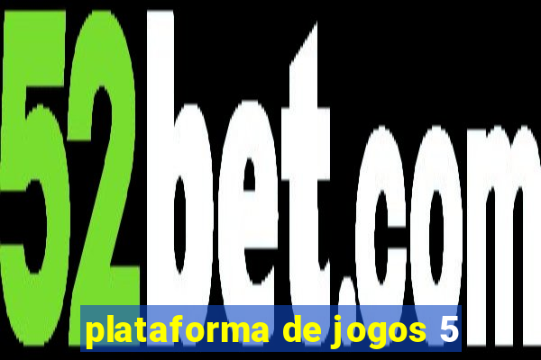 plataforma de jogos 5