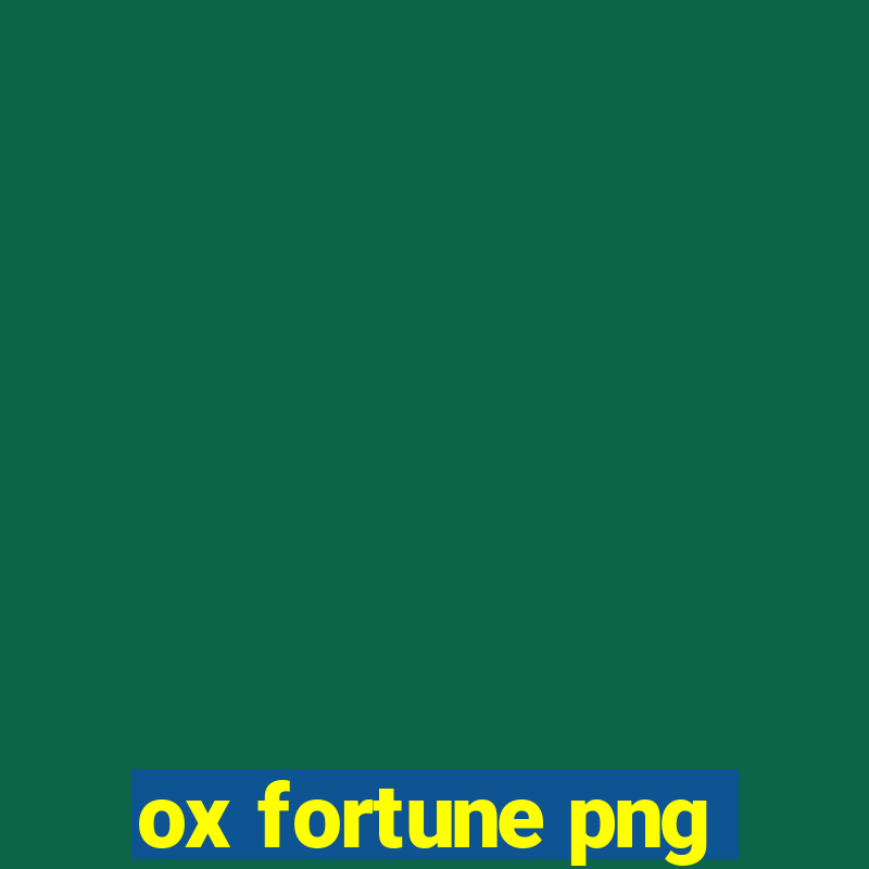 ox fortune png